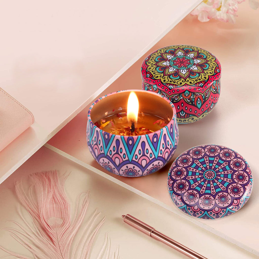 Enhance Your Space with Tranquility: Introducing Our Dried Flower Aromatherapy Wax Candle