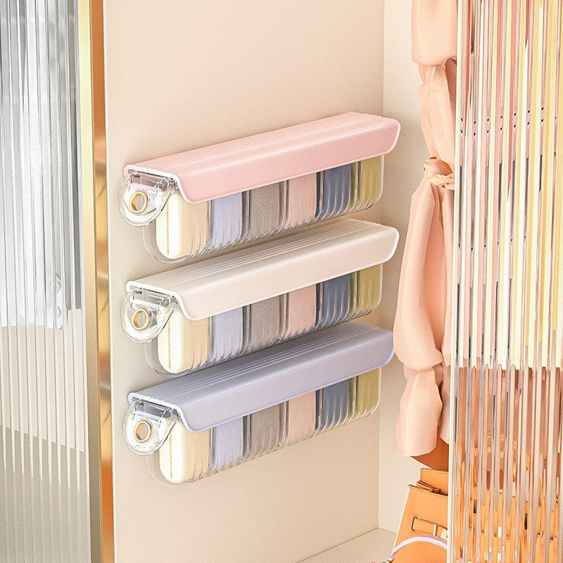 Wall-Mounted No Drilling Compartmentalized Storage Box