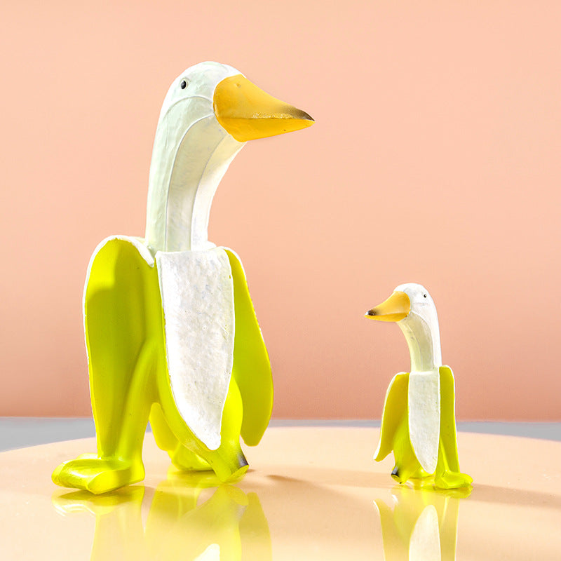 Cute and Quirky Banana Duck Home Decor