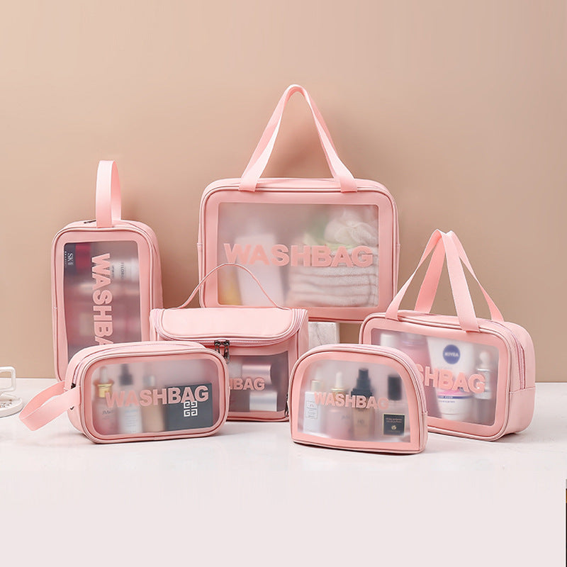 Transparent PVC Frosted Storage Bag