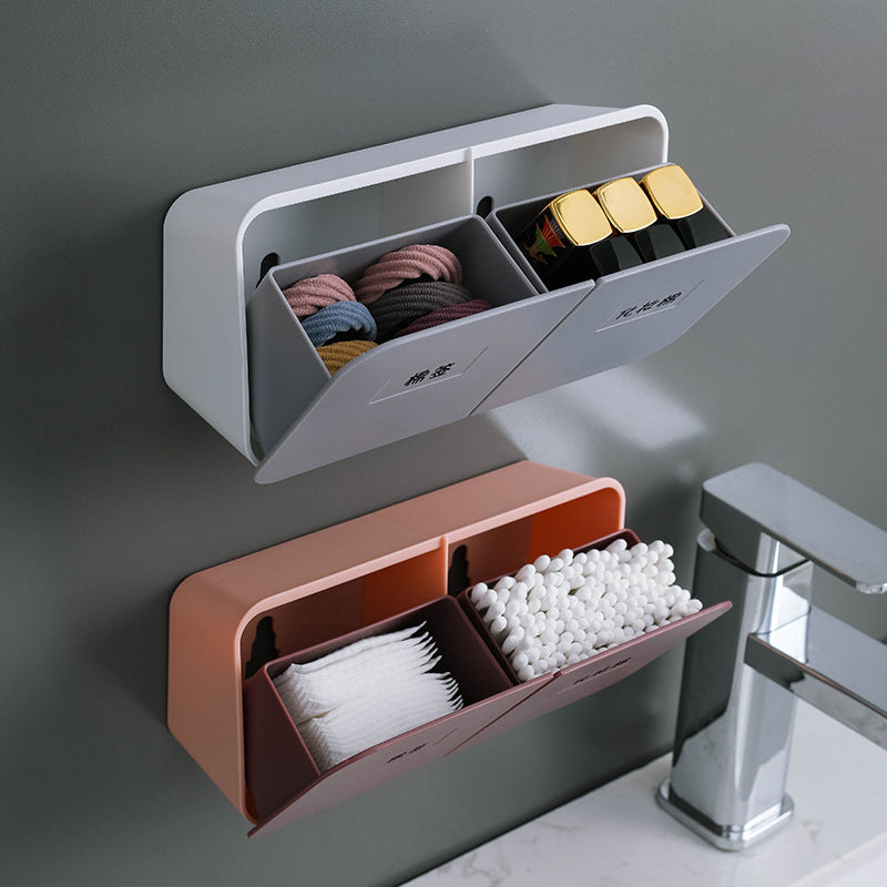 Traceless Wall-Mounted Sealed Dustproof Bathroom Storage Box