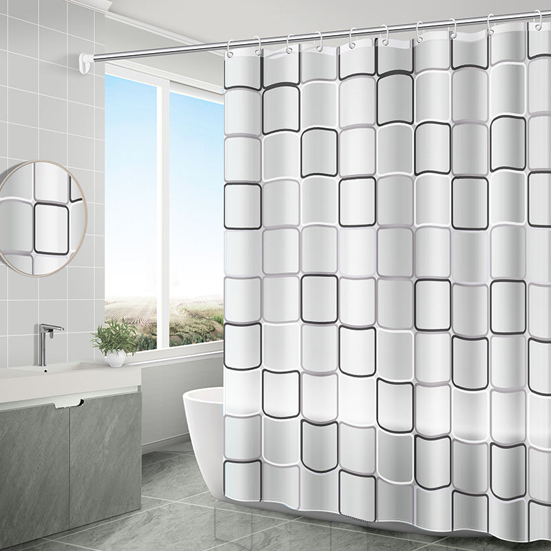 Mildew and Water Resistant Shower Curtain