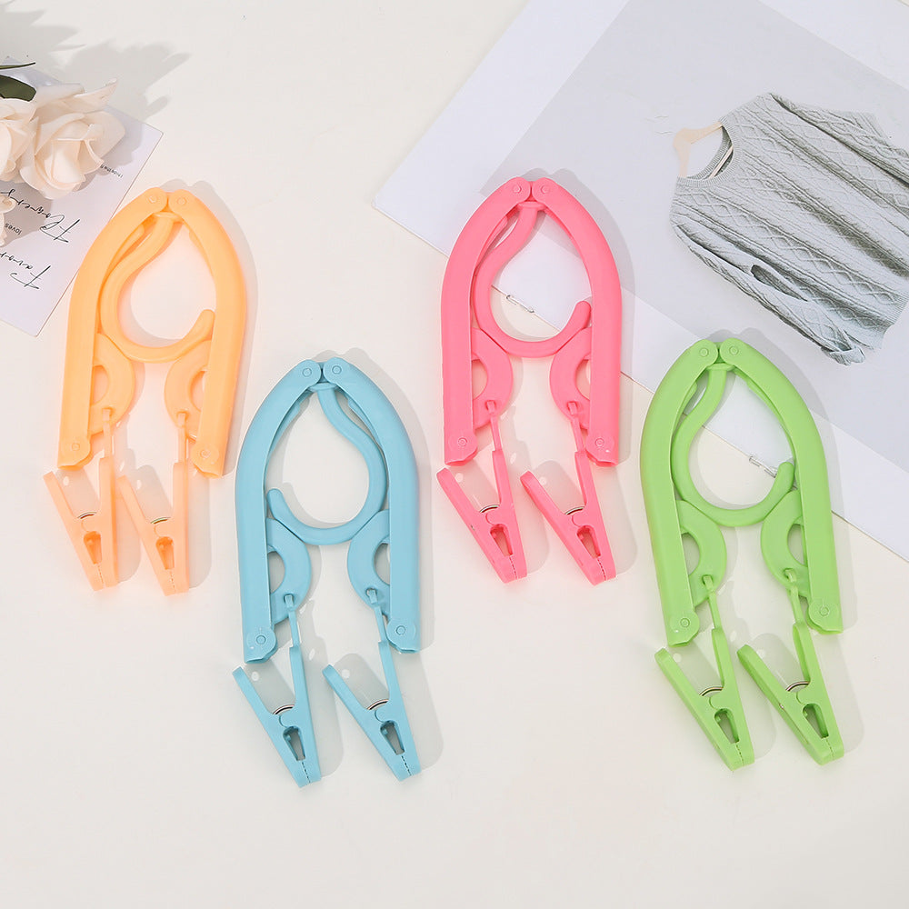 12 Pieces Foldable Clothes Hangers