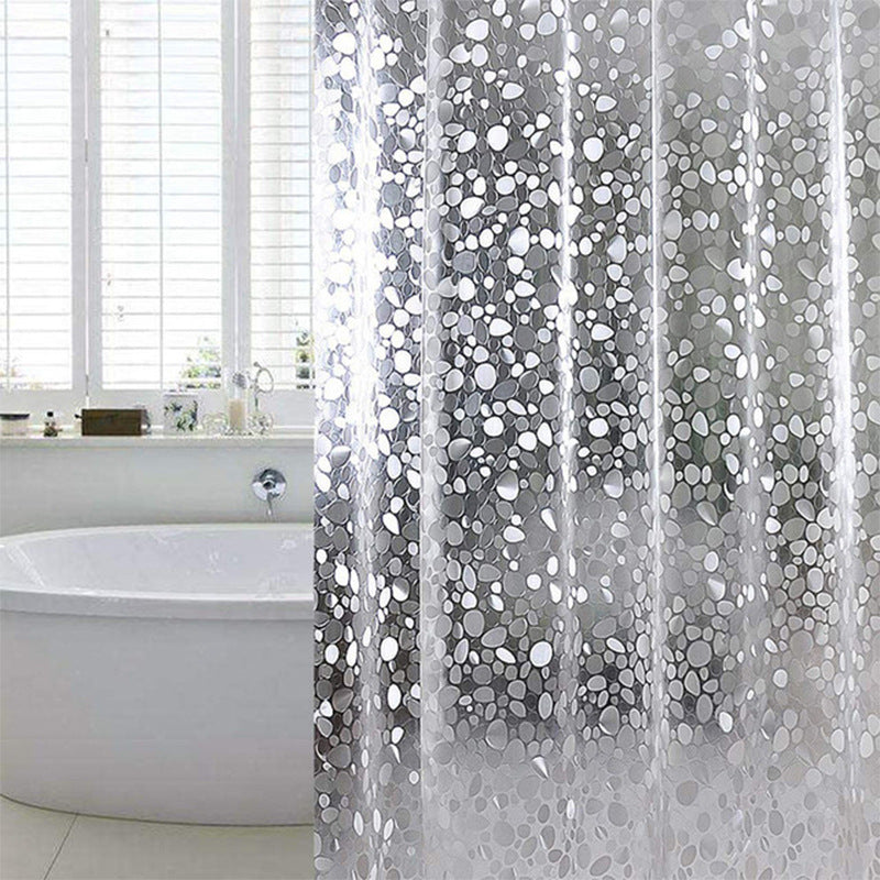 Transparent EVA Shower Curtain