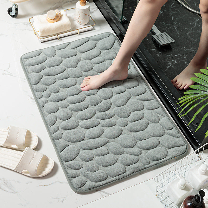 Home Decorative Pebble Embossed Non-Slip Mat