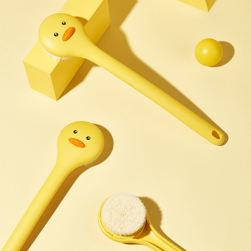 Yellow Duck Bath Scrubber for Kids and Adults