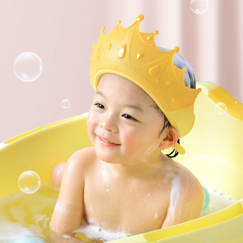 Children's Silicone Eye and Ear Protection Shampoo Cap