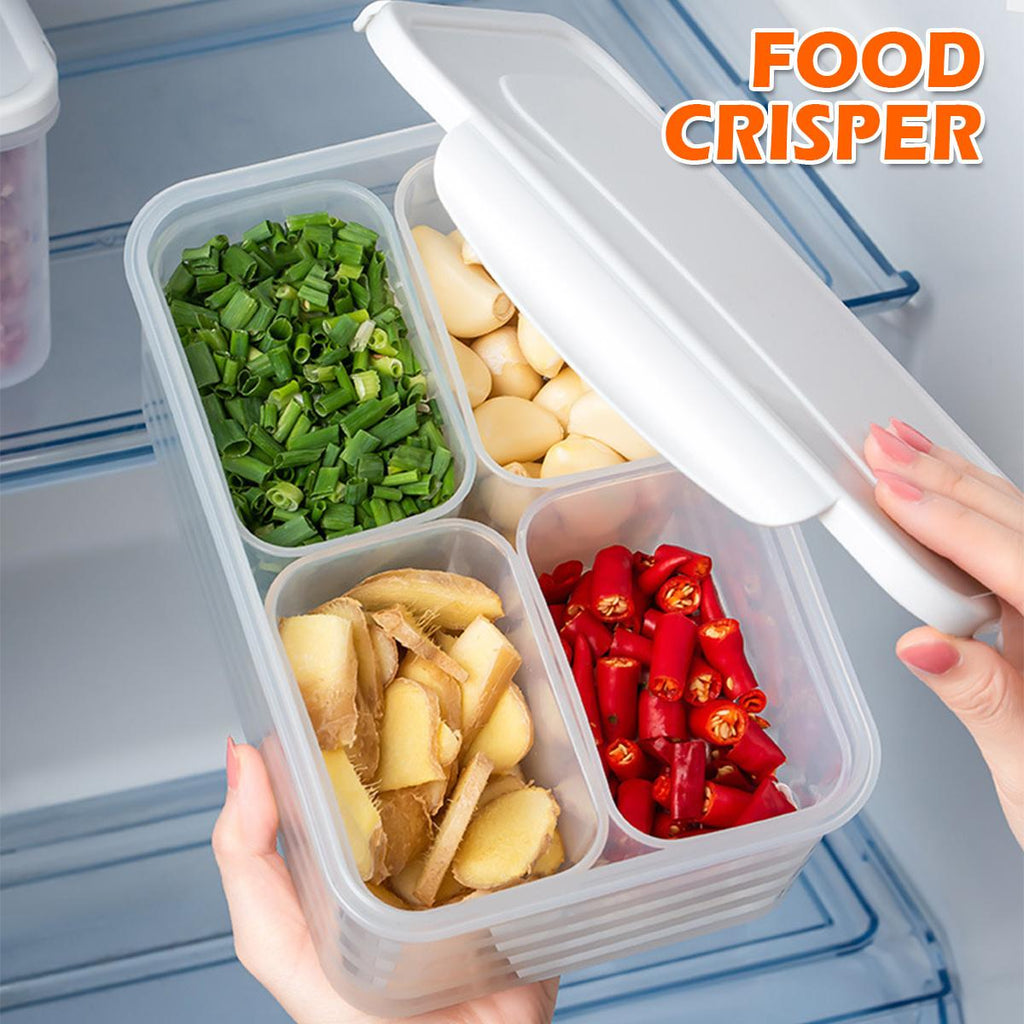 4-Compartment Meal Prep Container with Locking Lids